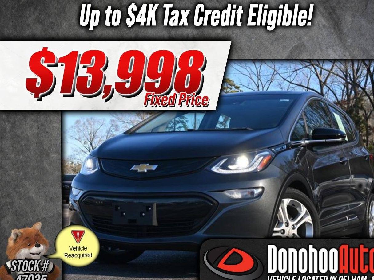 CHEVROLET BOLT EV 2019 1G1FY6S04K4131309 image